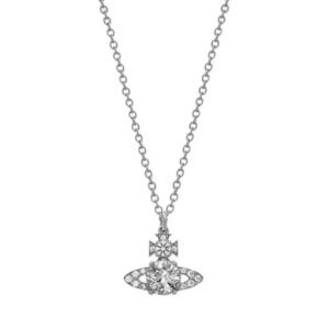 VIVIENNE WESTWOOD Saturn necklace female diamond pendant clavicle chain